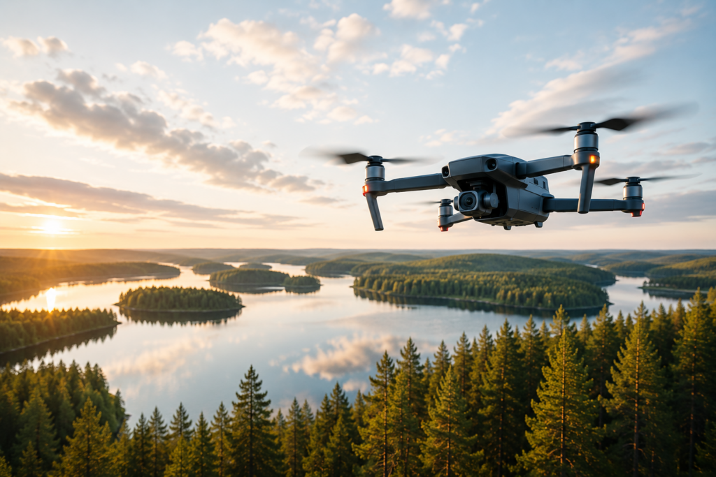 Huomattava dronen käyttö Suomessa